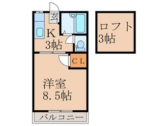 間取図 コートビレッジA棟