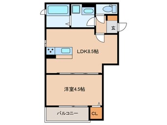 間取図 グランメゾン九大学研都市