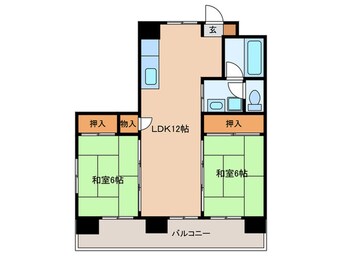 間取図 センタ－いずみビル