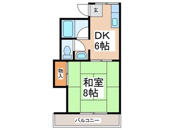 間取図 パープルビレッジ