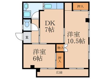 間取図 モンシャトレⅠ