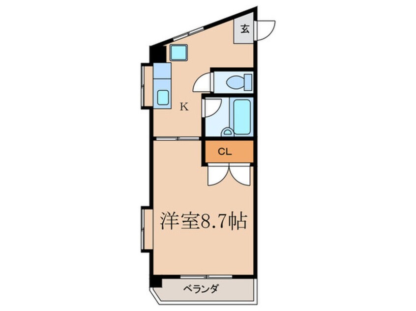 間取図 サニーピア柳瀬