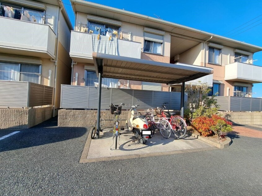 駐輪場 シャ－メゾン・ヴァンＢ棟