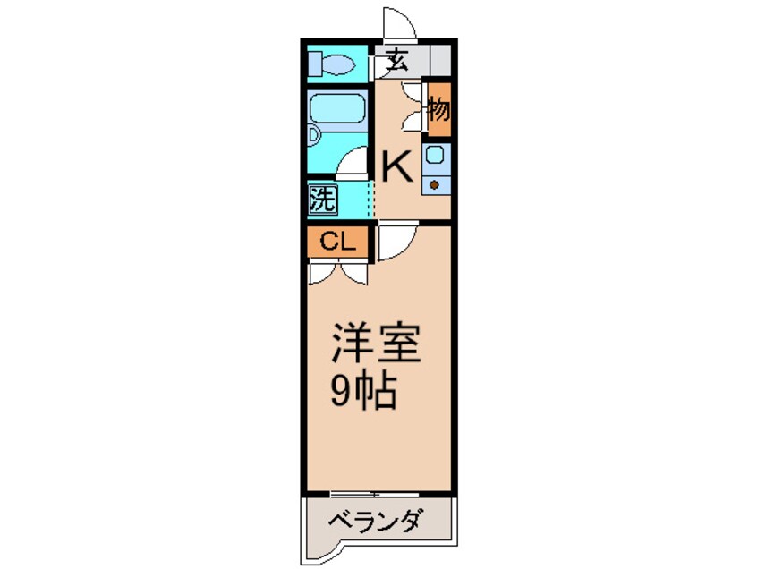 間取図 クレベール皇后崎