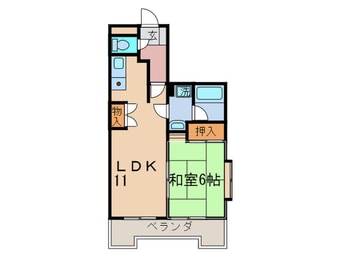 間取図 クレベール皇后崎