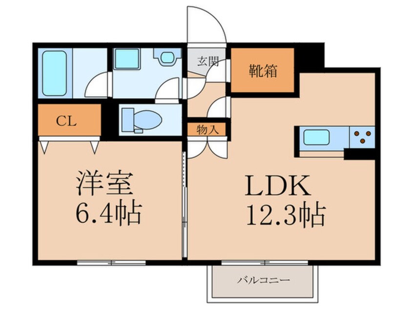 間取図 アルアミスタ　Ａ棟