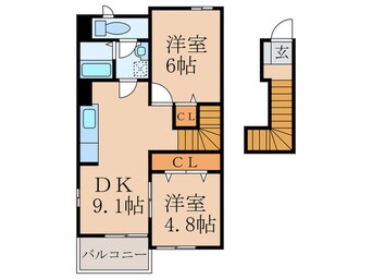 間取図 アウローラⅠ