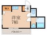 マルイチ鳴水 1Rの間取り