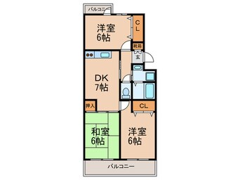 間取図 清原ヴィレッジ