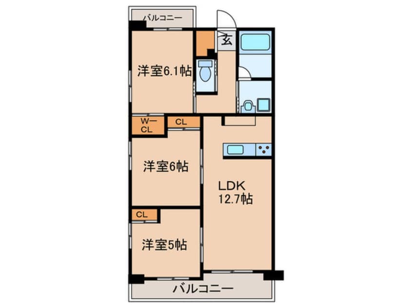 間取図 コンダクトレジデンスANO