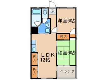 間取図 フォ－レスト折尾