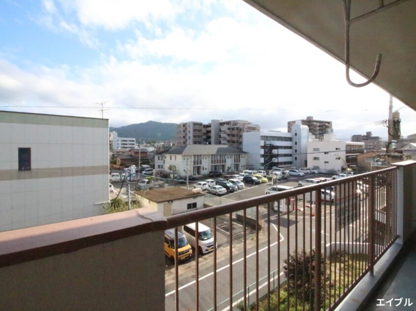 室内からの展望 白石ビル