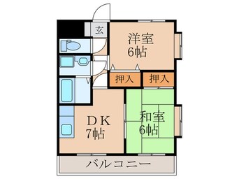 間取図 セントフォール柏の森