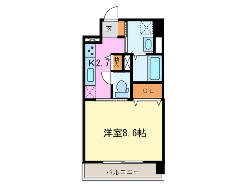 間取図 グラーツィア畠中