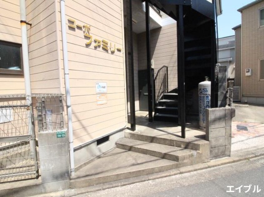 エントランス部分 コーポファミリー