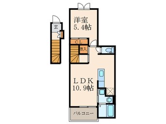 間取図 アメニティ下石田Ⅱ