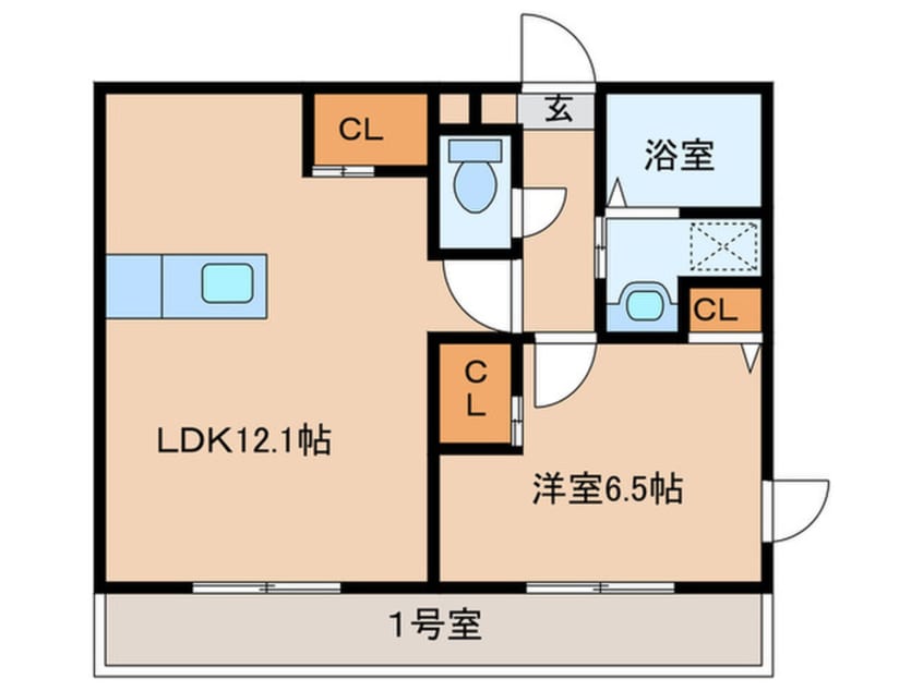 間取図 CONSOLATA・M