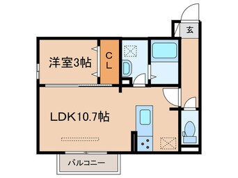 間取図 プレステージⅢ