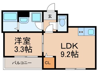 間取図 GAIA 櫛原