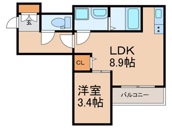 間取図 GAIA 櫛原