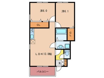 間取図 ホオナネア新宮