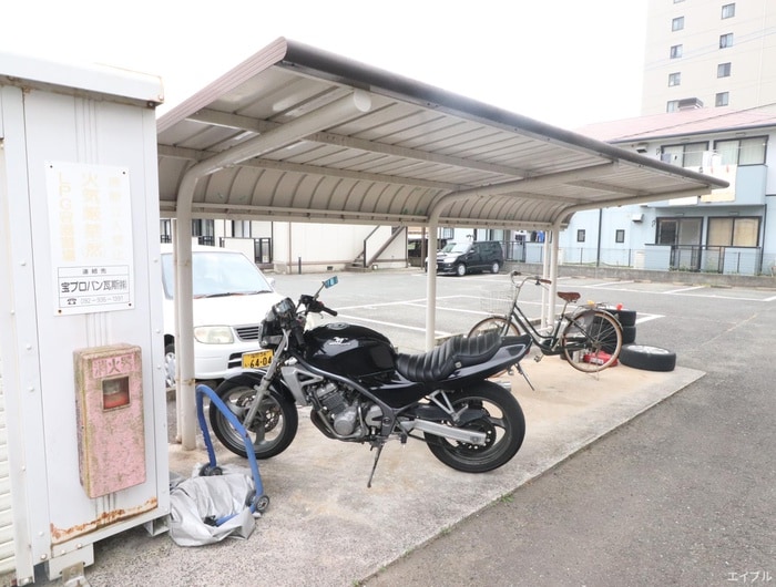 駐輪場 サンガーデン福間Ａ棟