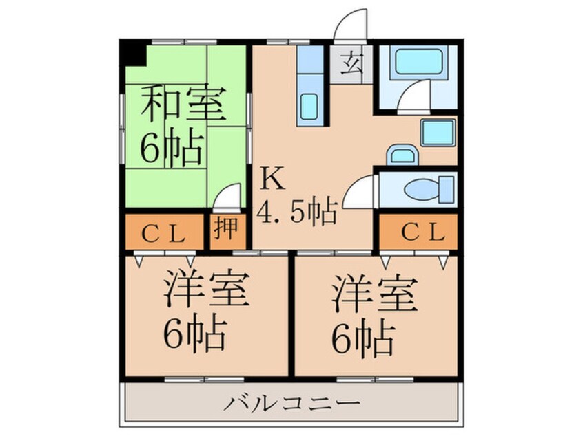 間取図 丸野ビル