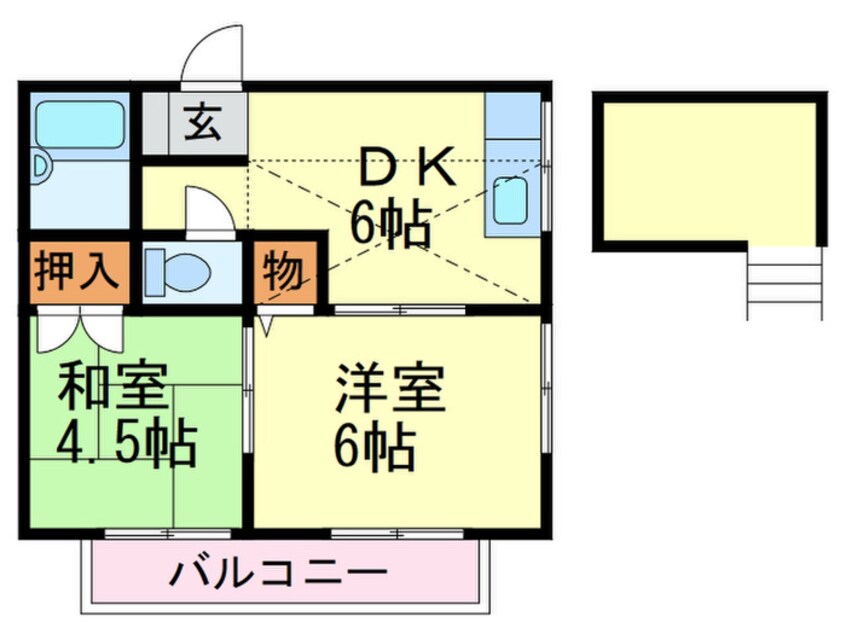 間取図 ＭＨハウス２