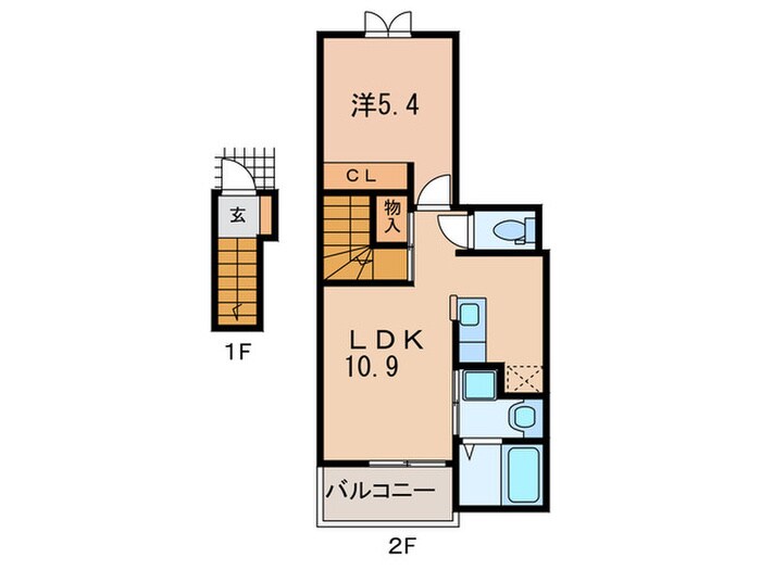 間取り図 エスカーザ