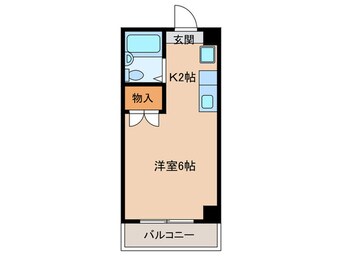 間取図 大橋中央ビル