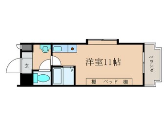 間取図 アンシャンテ北方