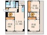 パティナ足立 3LDKの間取り