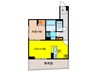 D-ROOM石丸Ⅱ 1LDKの間取り