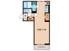 D-ROOM石丸Ⅱ 1Rの間取り
