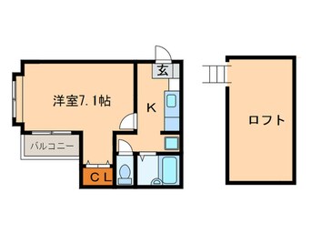 間取図 ドリームパレス生の松原Ⅱ