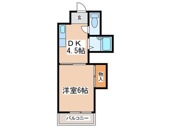 間取図 シティハイム筑紫