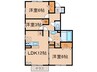 グランコーポラス八枝 3LDKの間取り