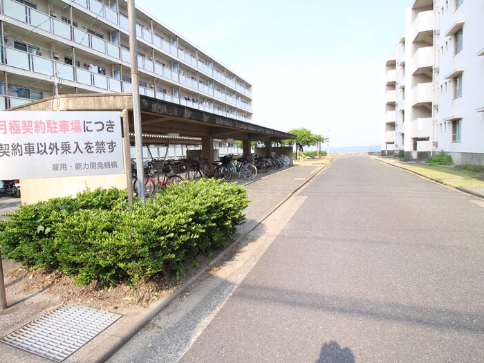 駐輪場 ビレッジハウス今宿3号棟