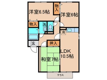 間取図 グランコンフォ－ル