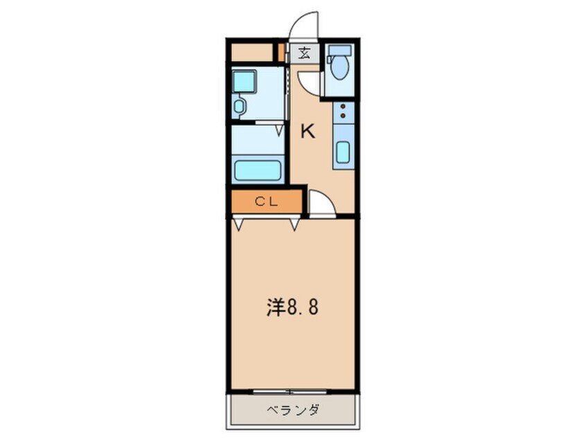 間取図 ソッジョルノ高田