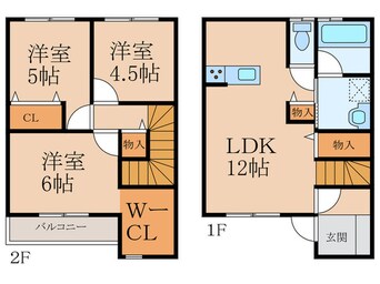 間取図 フラッツGENKAIⅡ