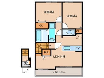 間取図 ジェネス光佑Ⅱ