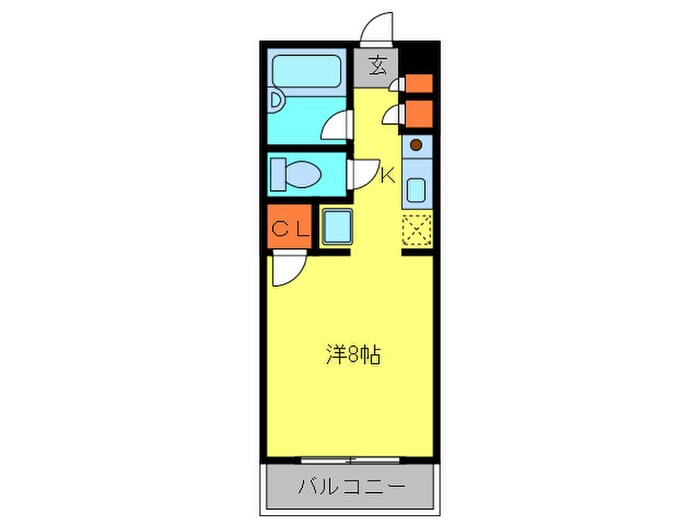 間取り図 サンローゼ長住