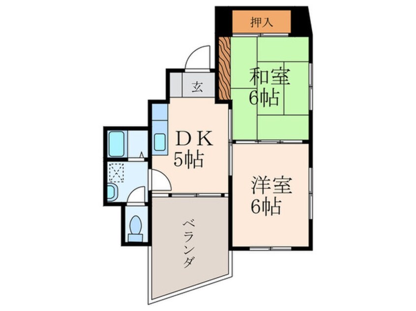 間取図 ファミール陣山