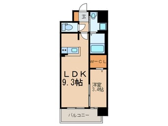 間取図 ラクラス呉服町