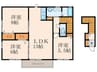 シャ－メゾン長尾 3LDKの間取り