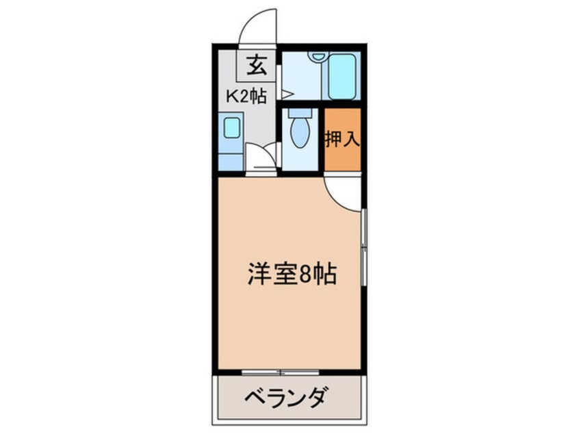 間取図 第５サンピア大石