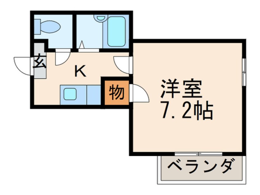 間取図 第５サンピア大石