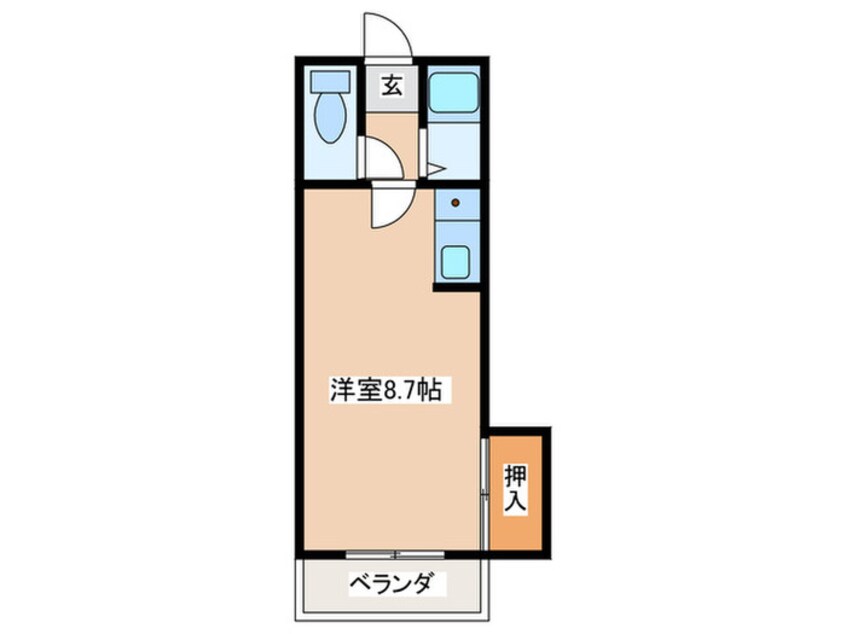 間取図 レジデンス石坂