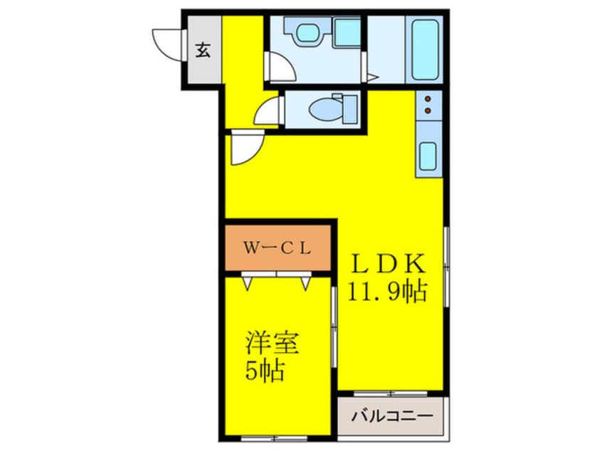 間取図 アーバンエルフ・ソワ